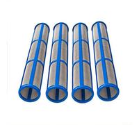 4Pcs Long Pump Manifold Filters for Airless Paint Sprayers, 30 Mesh, 60 Mesh, 100 Mesh Options, Compatible with G Contractor II for Better Finishing (100 Mesh)