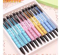 4Pcs/ Lot 0. 7Mm Cute Kawaii Reusable Plastic Mechanical Pencil Lovely Dots Tower Automatic Pen for Kids Korean StationeryNice and Attractive