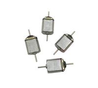4pcs/lot 130 electronic starter Dual Shaft Double 2mm Axis DC 1.5V-3V 14000RPM DIY Fan Model 15mm*20mm Engine RUAJOGYNVM