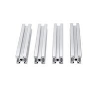 4pcs/lot 2020 Aluminum extrusion 100mm to 800mm length Linear guide 200mm 400mm 500mm(450mm)