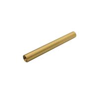 4Pcs/lot, Bronze Color M10 Female Thread Inner Tooths On Both Ends Metal Hollow Tube For Lighting Accessories (Color : 8cm, Size : M10x1.0 pitch)