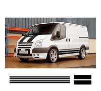 4Pcs/Lot Car Stickers, For Ford Transit MK6 MK7 Tuning Accessories Protection Camper Van Sport Graphics Vinyl Hood Engine Decals
