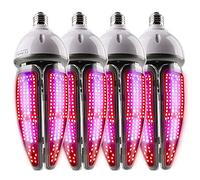 (4pcs/Lot) Full Spectrum LED Grow Lamp E27 /E40 150W Corn Bulb Greenhouse Indoor Plant and Flower High Yield Plant Growth Light (Wattage : E27) (E40)