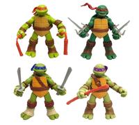 4pcs/lot Ninja Turtle Figure Toy Raphael Movable Toy Model