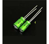 4Pcs/Lot Polar Nonpolar Bipolar Audio Capacitor 4.7uf/10uf/22uf/47uf/100uf 25V/50V Copper Feet(25V22uF 6.3x11)
