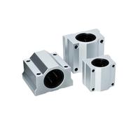 4pcs/lot SCS8UU SCS6UU SCS10UU SCS12UU SCS16UU SCS8LUU SCS10LUU SCS20UU Linear Ball Bearing Block CNC Router 3D printer par(SCS25LUU)