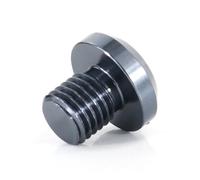 4PCS M10*1.25 Mirror Hole PlugsCompatible With Cover Screw Bolt(Titanium)