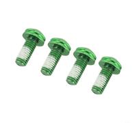 4PCS M5 x 12mm Alloy Steel Fasteners for Securing Water Bottle Cages on Road and Mountain Bike Frames (green)