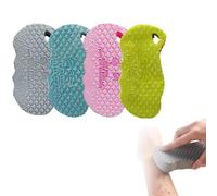 4Pcs Magic Exfoliating Bath Sponge, Magic Exfoliating Bath Sponge 3D, Super Soft Exfoliating Bath Sponges, Removes Dead Skin and Impurities from Body, Soft and Skin-Friendly, Suitable for Bathing