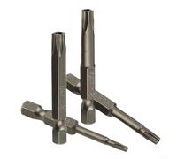 4pcs Magnetic for Torx Screwdriver Bits Set with 50mm Alloy Steel Insert for T20 for T30 T40, 1/4 Hex Shank Tool for Electric and Manual Screwdrivers