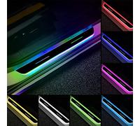 4Pcs Magnetic LED Induction Door Sills, Wiring-Free Waterproof LED Car Door Lights, Car Threshold Strip Atmosphere Light for Cars (4PCS)