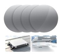 4Pcs Magnetic Mount Plates for Starlink Mini/Gen 3, Adhesive Metal Plate Magnetic Pads for Car Truck RV SUV Aluminum/Glass Cab Roof, Starlink Mounting Accessory for Satellite Dish Magnetic Car Mount