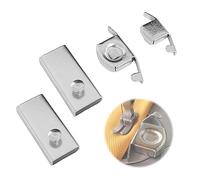 4pcs Magnetic Seam Guide, Sewing Machine Accessories, Seam Guide, Rail Presser Foot, DIY Craft Tools, Sewing Supplies