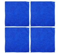 4pcs Magnetic Whiteboard Eraser Cloth Microfiber | Blue, Reinforced Edging, Classroom and Office Use, Removes Chalk Dust and Marker Stains