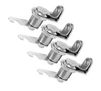 4pcs Mailbox Safety Lock Zinc Alloy Silver for Residential Mailboxes