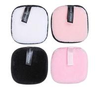 4PCS Makeup Face Pads - Material, Microfiber Pads | Washable Makeup Removal Rounds For All Skin Types, Sustainable Facial Cotton Rounds With Laundry Bag, Gentle Tool For Home Use Scena