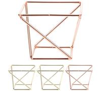 4pcs Makeup Sponge Holder Carbon Steel Hollow Drying Rack for Cosmetic | Portable Storage and Aesthetic Display, Reusable Stand for Makeup Beginners, Artists, Desk or Store Use