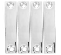4pcs Marine Grade Stainless Steel 38mm Webbing Clamp for Boat Canopy | Secure Connection, Lightweight Build, Easy Installation, Outdoor Marine Use, Silver Finish, Strap Bridge