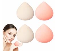 4PCS Marshmallow Makeup Set - Pink Makeup Sponges, Latex Free, Ultra Soft Beauty Blenders for Foundation, Creams and Powders