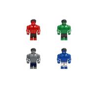 4pcs Marvel superhero Hulk Captain Universe building block Minifigures Kids Toys