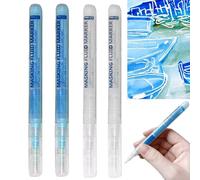 4Pcs Masking Fluid Pen,Liquid Masking Fluid, Masking Fluid Include 4 Masking Fluid Pen,Liquid Masking Tape,Drawing Pens for Precise and Edge-Sharp Lines in the Middle of Flowing Watercolour Paint