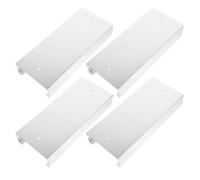 4Pcs Mason Jar Rack - Wall Mounted Under Cabinet Storage for Kitchen Pantry - Rustic Farmhouse Canning Jar Holder, Space-Saving Kitchen Accessories