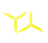 4Pcs MCK 3-Blade PC Propeller 5.1 Inch 2CW+2CCW Drone Propeller For FPV Freestyle J-uicy S-bang Drones DIY Parts B(MCK yellow 2 pairs)