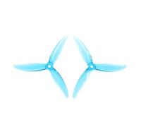4Pcs MCK 3-Blade PC Propeller 5.1 Inch 2CW+2CCW Drone Propeller For FPV Freestyle J-uicy S-bang Drones DIY Parts B(MCK blue 2 pairs)