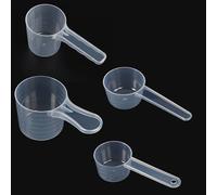 4pcs Measuring Cups,50g 35g 25g 20g Spoons for Measuring Food Scoop for Powder for Protein Creatine Liquids Cooking Fitness Kitchen