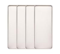 4PCS Medium Tray for Harvest Right Home Pro Freeze Dryer M, Compatible with Harvest Right Freeze Dryer Accessories Stainless Steel Trays M