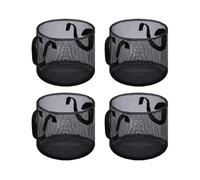 4PCS Mesh AquaticPond Plant Baskets, Large Pond Planting Bag Reusable AquaticsPlanter Pot Water Lily Growing Container B