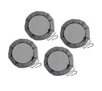 4Pcs Meshing Covering For Rain Bucket Rainwater Collector Net Covering Rain Collection With Drawstring Outdoor Rainwater Collection
