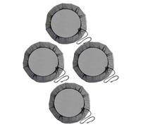 4Pcs Meshing Covering Net For Rain Bucket Water Collection Covering Water Protective Lid Rain Collect Tool Outdoor Rainwater Collection Net