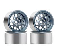 4Pcs Metal 2.2" Beadlock Wheel Rim Wheel Hub for 1/10 RC Crawler Axial SCX10 Pro