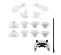4PCS Metal Back Paddles for PS5 Edge,White