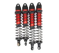 4Pcs Metal Front & Rear Shock Absorber Damper For Arrma 1/10 Granite Senton Big Rock Vorteks Typhon Upgrade Parts