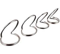 4Pcs Metal Guitar Picks, 2024 Upgraded Silver Guitar Finger Picks, Metal Butterfly Shape Plectrum Thumb Pick, Popular Bass Picks for Acoustic Guitar