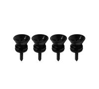 4Pcs Metal Heavys Duty Guitar Strap End Pin Replacement Straplock Button Tail Pin Retainer Metal Buttons