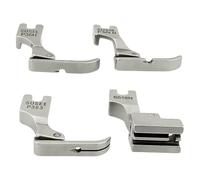 4PCS Metal Presser Foot Stitching Presser Foot for Various Industrial Sewing Machine for Efficient and Accurate Sewing Thick Fabric