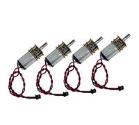 4PCS Metal Reduction Motor Double Voltages 3V-6V Gear Motor For Science Experiment Robot And Electronic Project Supply High Torque Miniature