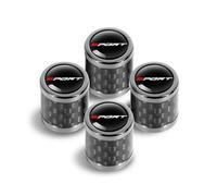 4Pcs Metal Tyre Valve Caps for Audi A4 B8 B6 B9 b7 A3 8P 8V 8L A6 C7 C6, Aluminium Alloy Dust Covers, Leak-Proof Wheel Stem Caps,carbon fiber