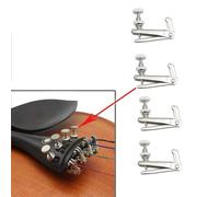 4Pcs Metal Violin Fine Tuners Replacement Fiddle String Adjuster Spinner Tuning Screw Musical Instrument Parts