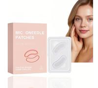 4PCS Mi/cro Eye Patches,Under Eye Patches for Puffy Eyes and Dark Circles,Smile Line Patches with Mi/cro N/eedles for Wrinkles,Under Ey/e Masks for Skin Care,E/ye Bags Remover Gel Pat/ches