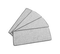 4pcs Microfiber Mop Replacement Pads for 11-13 Inch Flat Squeeze Mops | Fiber Cloth, Picks up Dust and Debris, Large Area Coverage, for Residential Cleaning and PET Hair