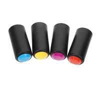 4pcs Microphone Battery Cover Wireless mic Microphone Wireless for Speaking Plastic 58 mic Stand Cup Holder Microphone Covers Foam Replacement mic Screw on Cover Microphone Part