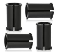 4pcs Microphone Shock Mount Rubber Sleeve, 1.8x0.8inch Sturdy Mic Spac