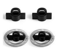 4pcs Milk Frother & Warmer Set for Secura, Electric Milk Frother Replacement Whisks Compatible with Secura Models MMF-015 MMF-003 MMF-003B (250ml) and MMF-603 MMF-615(500ml)