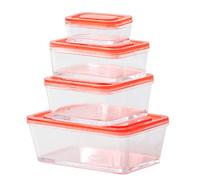 4pcs Mini 1:12 Dollhouse Fresh Keeping Box Miniature Lunch Box Model Pretend Play Kitchen Tableware Decoration DIY Toy Mini Dollhouse Accessories For Boys