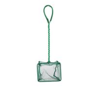 4pcs Mini Fishing Net for Aquarium Tank Cleaning, Sturdy Green | PP and Metal Build, Sturdy Handle with Hanging Hole, Safe Handling for Small Fish and Debris