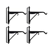 4pcs Mini Iron Frame Hook Miniature Lantern Hanger Miniature Iron Hooks Miniature Plant Bracket Dollhouse Planter Hanger Dollhouse Accessories Door Hooks Outdoor Wire Hook